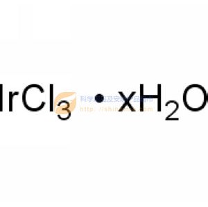 氯化铱(III)水合物，Iridium(III) Chloride Hydrate，14996-61-3，1G