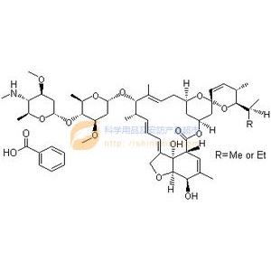 甲胺基阿维菌素苯甲酸盐, 155569-91-8, 100 μg/ml in Methanol, 1ml