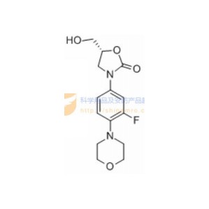 (5R)-3-[3-氟-4-(4-吗啡啉基)苯基]-5-羟甲基-2-恶唑烷酮，(5R)-3-(3-Fluoro-4-(4-morpholinyl)phenyl)-5-hydroxymethyl-2-oxazolidione，:168828-82-8，0.98，100g