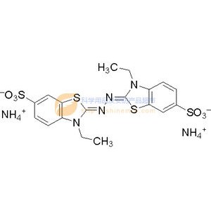ABTS [=2,2'-联氮双(3-乙基苯并噻唑啉-6-磺酸)二铵盐]