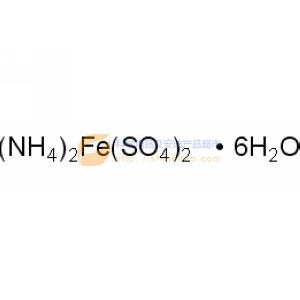 硫酸亚铁(Ⅱ) 铵,六水合物