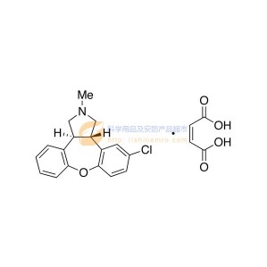 trans-5-氯-2-甲基-2,3,3a,12b-四氢-1H-二苯并[2,3:6,7]oxepino[4,5-c]吡咯马来酸盐