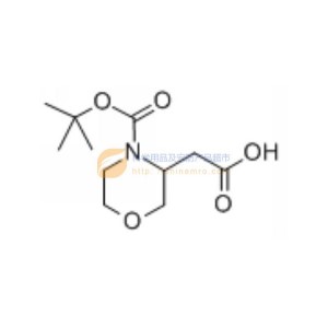 3-Carboxymethyl-morpholine-4-carboxylic acid tert-butyl ester, 859155-89-8, 500mg