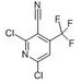 3-氰基-2,6-二氯-4-(三氟甲基)吡啶, 13600-42-5, 98%, 1g
