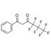 4,4,5,5,6,6,6-Heptafluoro-1-phenyl-1,3-hexanedione, 53580-21-5, 97%, 5g
