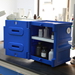 强腐蚀性化学品安全储存柜，4Gal/15L/蓝色/线性低密度聚乙烯