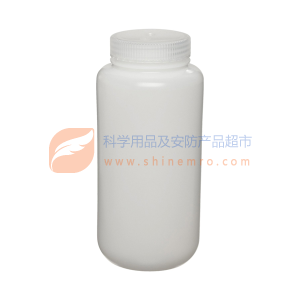 氟化广口瓶，氟化高密度聚乙烯；氟化聚丙烯螺旋盖，125ml容量