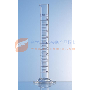刻度量筒，高型，BLAUBRAND®, A级，250 ml: 2 ml，Boro 3.3